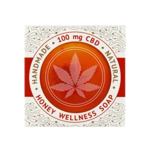 Cannaline medeni sapun za dobrobit s 100mg CBD-a