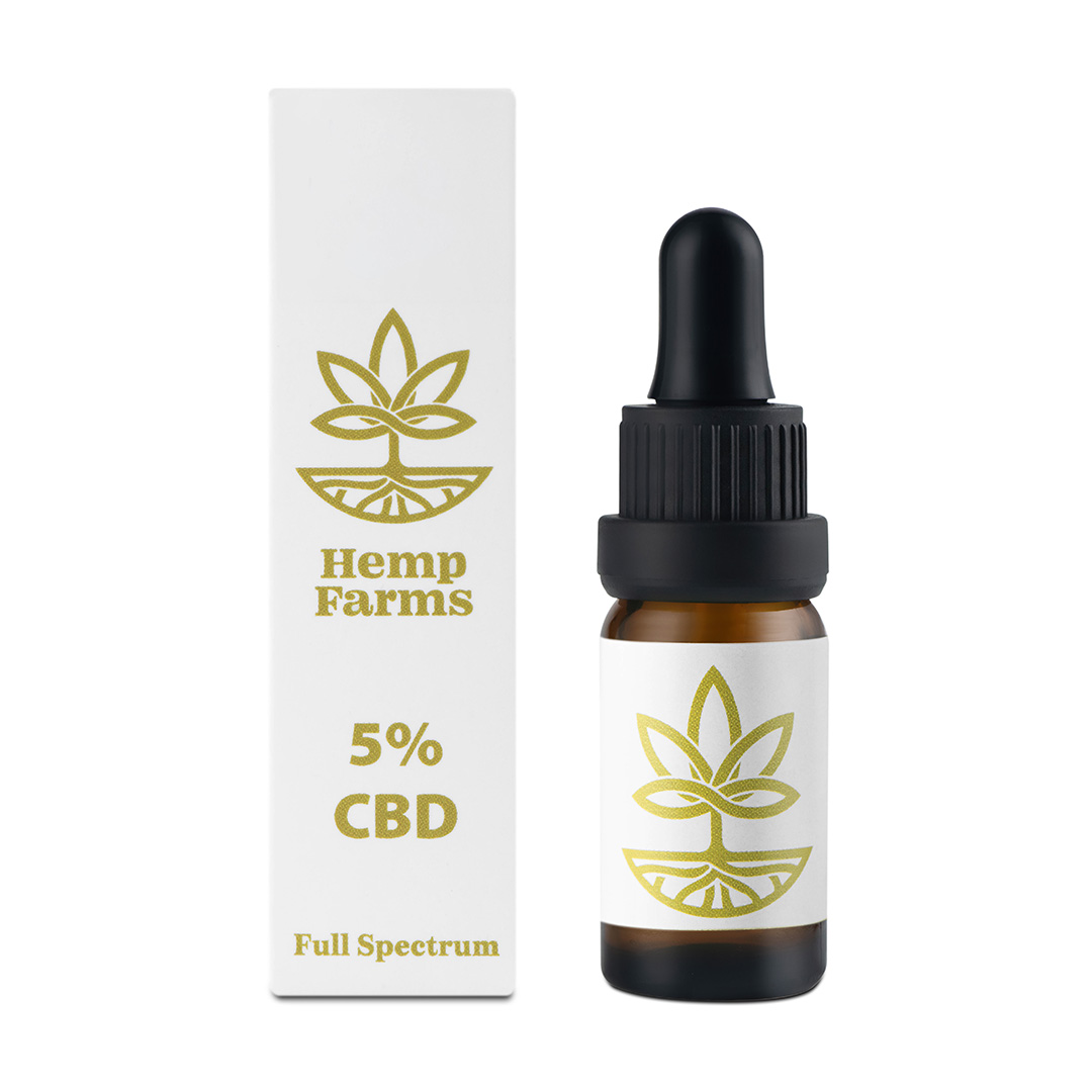 CBD ulje Hemp Farms 5%, 10 ml, Full Spectrum Spring Promo
