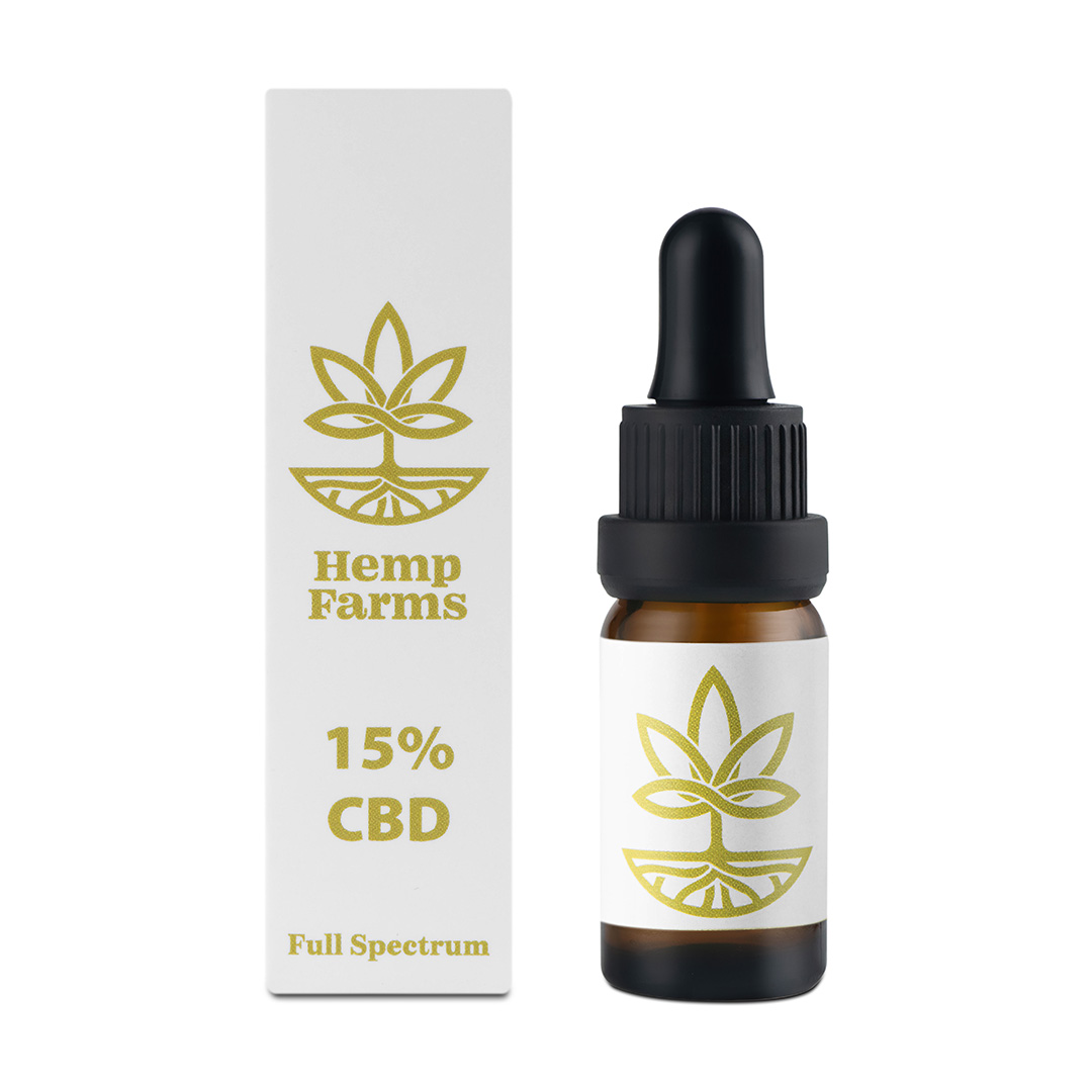 CBD ulje Hemp Farms 15%, 10 ml, Full Spectrum Spring Promo